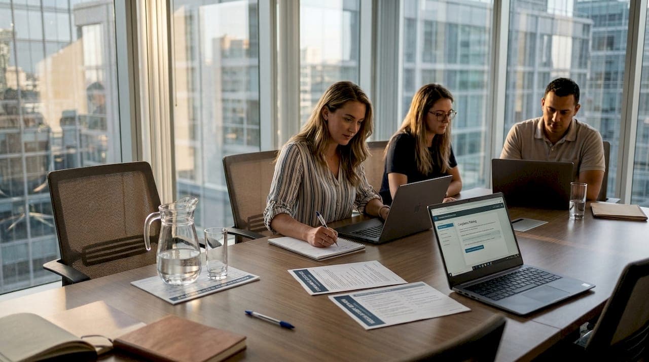 Streamline AI education workflows for strategy and compliance